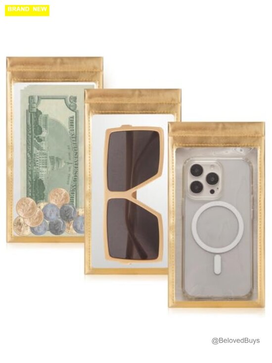 PU Leather Oversized Sunglasses Pouch Squeeze Top Holder Eyeglass Case main image 6